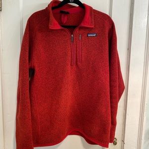 Patagonia better sweater 1/4 zip pullover